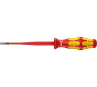 Отвертка шлицевая диэлектрическая WERA Kraftform Plus 100 VDE 160iS 1.0 x 5.5 x 125 мм WE-006442 WE-006442