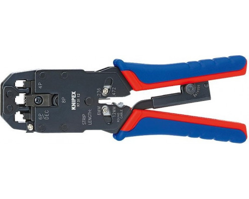 Пресс-клещи KNIPEX 975112SB для штекеров типа rj KN-975112SB