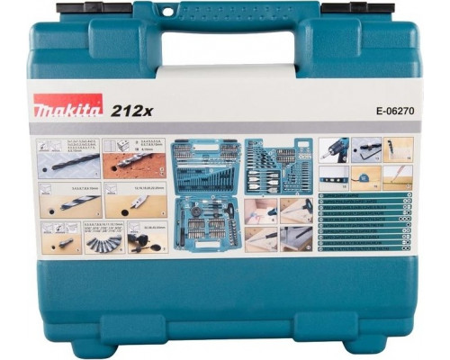 Набор оснастки универсальный MAKITA BASIC 212 E-06270