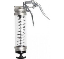 Шприц GROZ G5RF/B-CL прозрач. корпус, пист. тип, сталь. трубка GR46920 GR46920