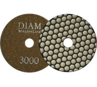 Алмазная тарелка на липучке DIAM АГШК 100*2,0 №3000 Master Line (сухая) 000571