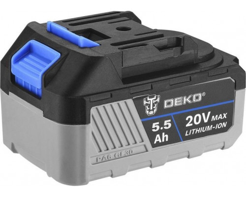 Аккумуляторная батарея DEKO 20V 5.5Ah Li-ion (тип bl1860b) 063-4358