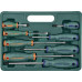 Набор отверток JONNESWAY D71PP08S стержневых ANTI-SLIP GRIP, 8 предметов 048388