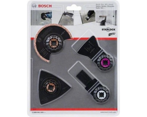 Набор насадок для МФИ BOSCH 4 предмета 2608661695