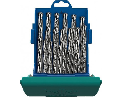Набор сверл по металлу HELLER hss-co din 338 rn ø 1/1.5/2/2.5/3…12/12.5/13 (25 пр.) TD21965