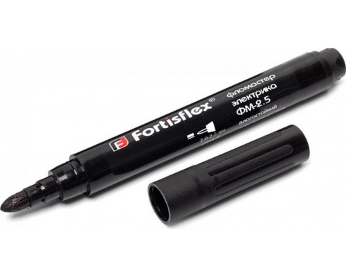 Маркер FORTISFLEX ФМ-2.5 фломастер электрика черный 83404