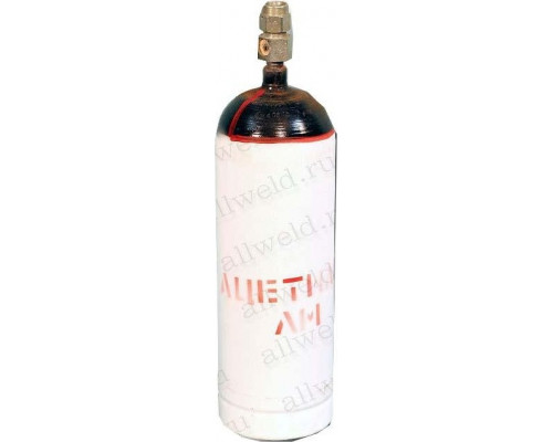 Баллон ПНТЗ 5 л для ацетилена, новый 00-00003006