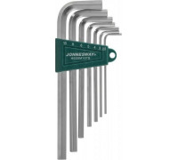 Набор ключей шестигранных JONNESWAY H02SM107S 2,5-10мм, 7 предметов 047091