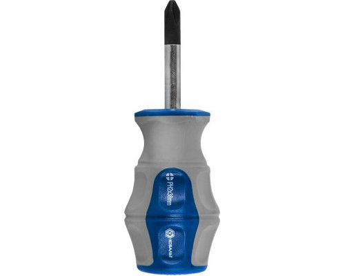 Отвертка крестовая Кобальт 646-393 ultra grip ph-2х38 мм cr-v, двухкомпонентная рукоя