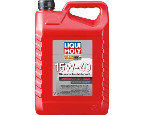 Масло моторное LIQUI MOLY SAE15W40 Touring High Tech Super SHPD 5 л 1084 1084