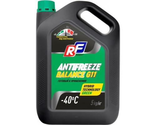Антифриз RUSEFF BALANCE G11 зеленый 5 л 17463N 17463N