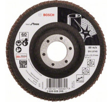 Круг лепестковый торцевой BOSCH 115 мм Р60 Best for Inox 2608608268