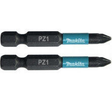 Бита для заворачивания MAKITA B-63747 Impact PZ1, 50 мм, Е-form (MZ), 2 шт.