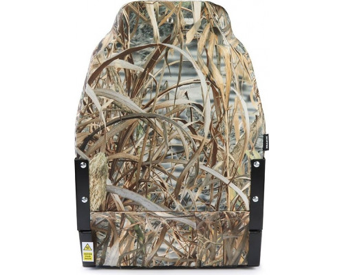 Кресло складное с мягкими накладками SKIPPER камуфляж осень (пластик) SK75107CAMO
