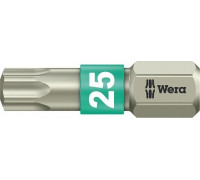 Бита для заворачивания, нержавеющая сталь WERA 3867/1 TS TX25, 25 мм WE-071035 WE-071035