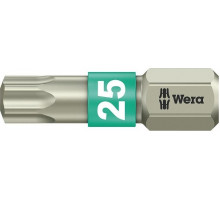 Бита для заворачивания, нержавеющая сталь WERA 3867/1 TS TX25, 25 мм WE-071035 WE-071035