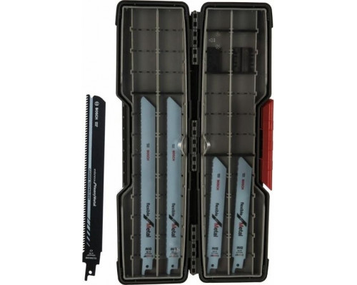 Набор сабельных полотен BOSCH 20+1 Carbide for Metal ToughBox 2607011300