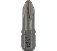 Бита для заворачивания BOSCH Extra Hard 25 мм PH2 3шт 2607001511