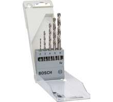 Набор сверл по металлу BOSCH HSS-G ( 2-6мм) 5 шт. PRO 135° 2608595517