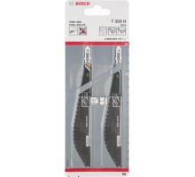 Пилки для мягких материалов BOSCH PMS T 350 H (2шт)