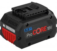 Аккумулятор BOSCH 18,0V 5,5 Ah Li-Ion PROCORE 1600A02149
