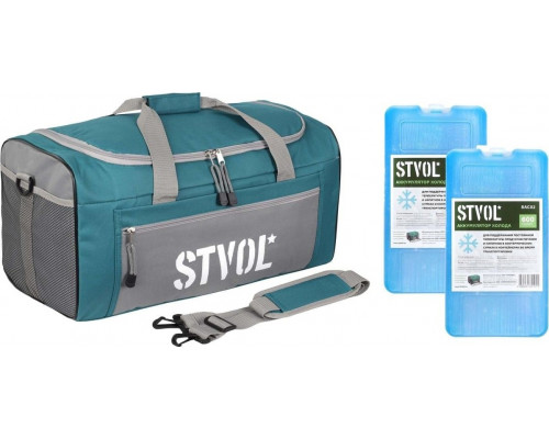 Термосумка 30 л STVOL STK03 +аккумулятор холода 600г 2 шт.