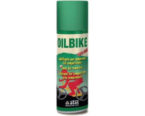 Спрей-смазка ATAS Oilbike 200 ml, для велосипедов и мотоциклов SCOILBIKE-200.