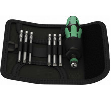 Отвертка с битами WERA Kraftform Kompakt 40 7 предметов WE-059298 WE-059298