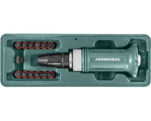 Набор ударных отверток JONNESWAY AG010138 14 предметов