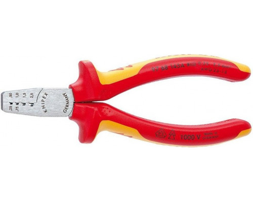 Клещи для опрессовки кабельных наконечников KNIPEX 9768145A KN-9768145A