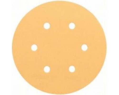 Круг шлифовальный на липучке BOSCH 150/6 мм отв. Р 120 Best for Wood+Paint 2608607855