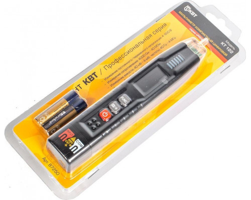 Мультиметр цифровой КВТ KT 122 PROLINE компактный 87250
