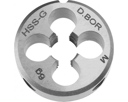 Плашка D.BOR DIN 223 Form-B HSS-G, M12x1,75, 38х14 D-TCT-700-120-175
