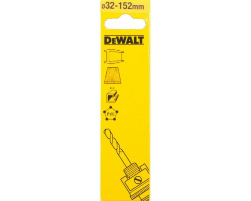 Адаптер для биметаллической коронки DeWALT 32/210 мм 6гр. EXTREME QUICK CHANGE DT8102-QZ DT8102-QZ