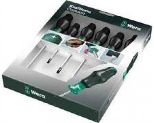 Набор отверток WERA Kraftform Comfort 1335/1350/1355/6 SATZ 6TLG / 6 PCS WE-031553 WE-031553