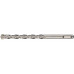 Бур SDS-plus Kranz 12x260x200 по бетону, крестовая пластина KR-91-0823