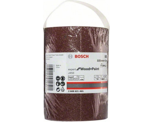 Лента-рулон BOSCH 115 мм G 80 J450 Expert for Wood and Paint (рул.5м.) 2608621465