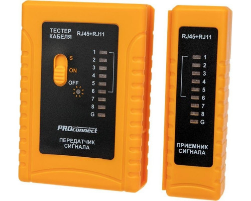 Тестер Proconnect HT-C004 rj-45+rj-11 12-1006-4