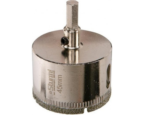 Алмазная коронка для мокрого сверления Sturm 1055-09-4555 по керамике и стеклу