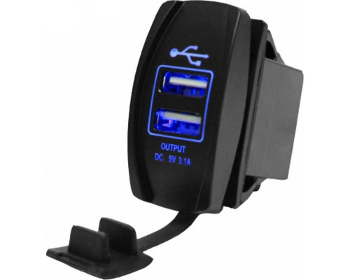 Разъем USB SKIPPER SK-DS2013-L, 5В 3.1А