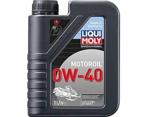 Масло для снегоходов LIQUI MOLY SAE 0W40 Snowmobil Motoroil 1 л 7520 синтетическое 7520