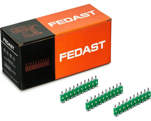 Гвоздь монтажный FEDAST 3.0 х 38 мм усиленный (уп.1000 шт.) fd3038eg