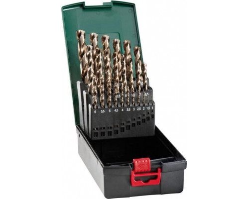 Набор сверл по металлу METABO HSS-Co 25 шт. (1-13 мм) 627122000 627122000
