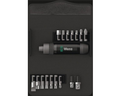 Отвертка ударная WERA WE-072017 5/16", 17 предметов