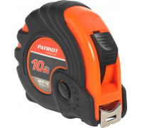 Рулетка PATRIOT MTP-10 10м, ударопрочный корпус, обрезиненная 350005010