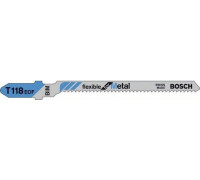 Пилки по металлу BOSCH Т118EOF (5шт.) 2608634237