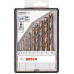 Набор сверл по металлу BOSCH HSS-Co 10 шт Robust Line D1-10 2607019925