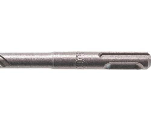 Бур SDS-plus Denzel Cobalt W-tip, 10x260 мм по бетону, двойная спираль 705018