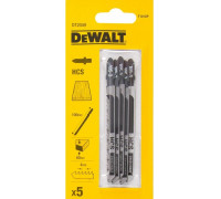 Пилки по дереву DeWALT HCS T101D 100х75х4.2х60 мм (5 шт) DT2049-QZ DT2049-QZ