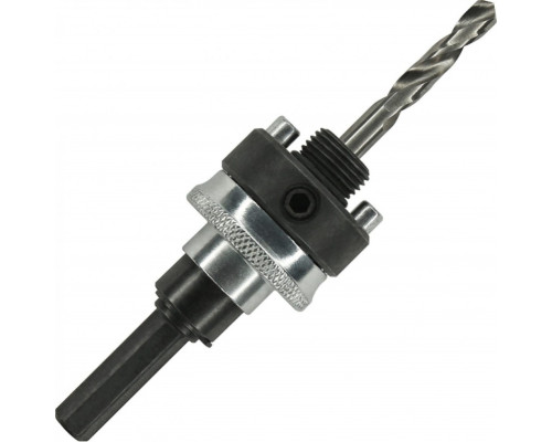 Адаптер для биметаллической коронки D.BOR Quick Lock HEX 9 мм (для коронок 32-210 мм) D-AQLH-1-32-210